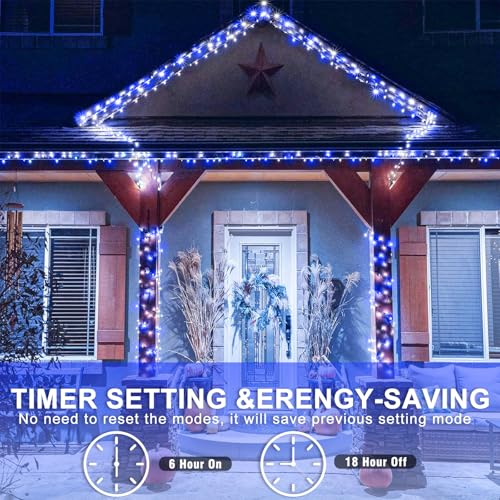 131FT 400 LED String Lights Indoor