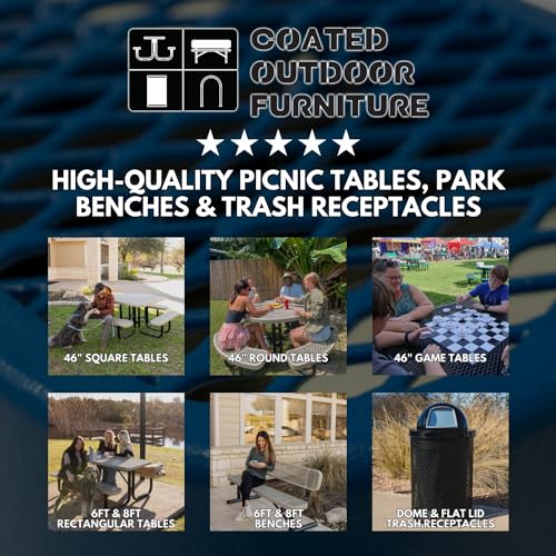 46In Round Picnic Table