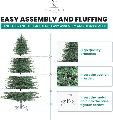 6.5ft Nordic Christmas Tree with Lights