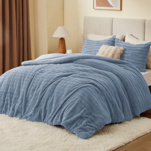 Faux Fur King Size Comforter Set