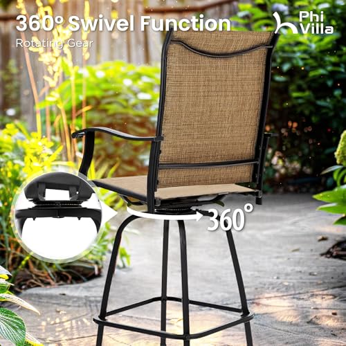 Bar Height Outdoor Table and Chairs 5 Piece (5 Count)
