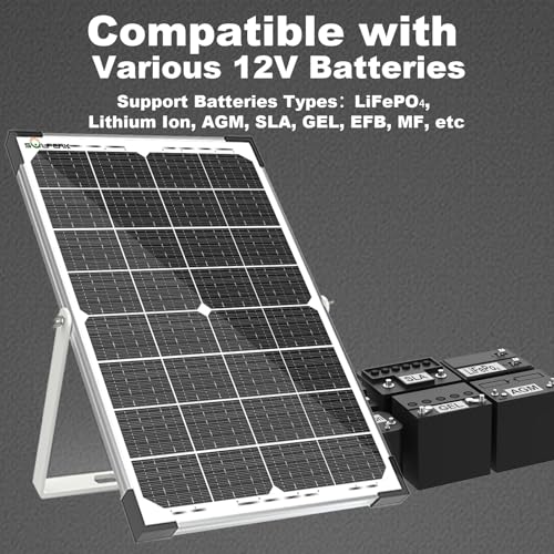 30W12V Solar Battery Charger Battery Maintainer + MPPT Controller