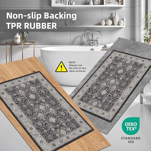 Washable 4 Piece Kitchen Floor Mats (36 Sq Ft)