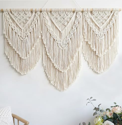 Macrame Wall Hanging Large (3 Count)