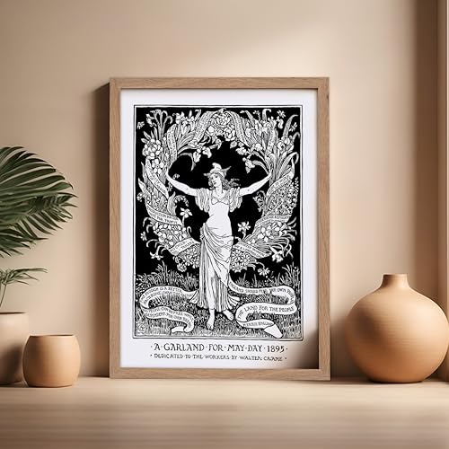 Vintage Walter Crane Poster
