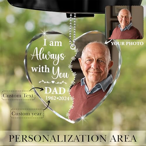 2026 Personalized Memorial Hanging Glass Ornament