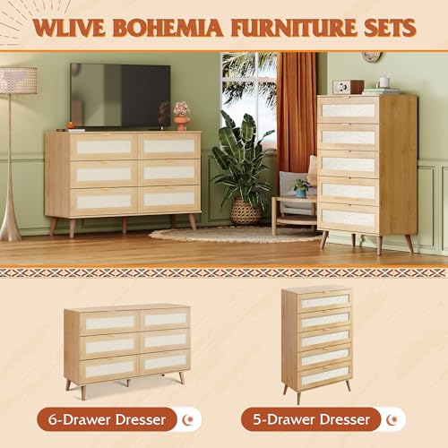 Rattan Dresser for Bedroom