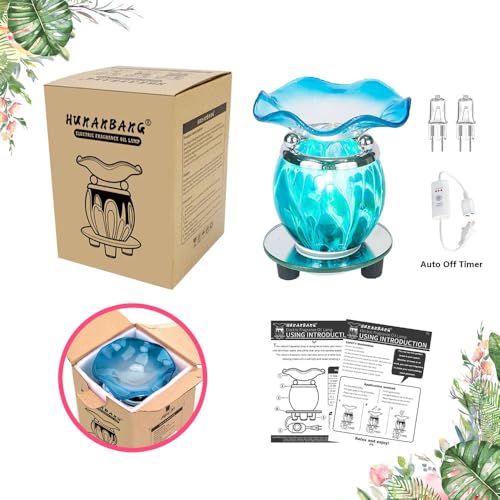 3 in 1 Electric Oil Warmer Scented Wax Warmer with with Auto Off Timer Candle Wax Melt Warmer Wax Melter Fragrance Wax Burner