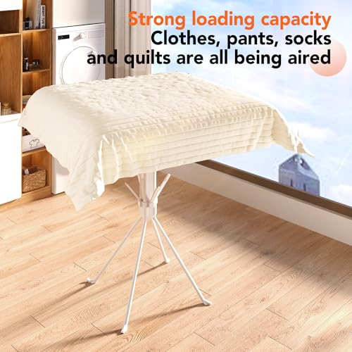 Foldable 4 Legged Clothes Drying Rack