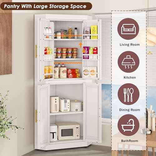 Farmhouse Corner Cabinet