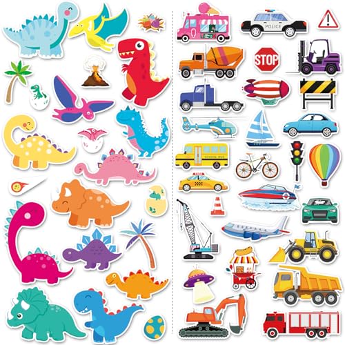 Window Clings Stickers for Kids Window Gel Clings Decals Thick Gel Clings Toddlers and Adults Classroom Home Nursery Airplane Birthday Party Supplies
