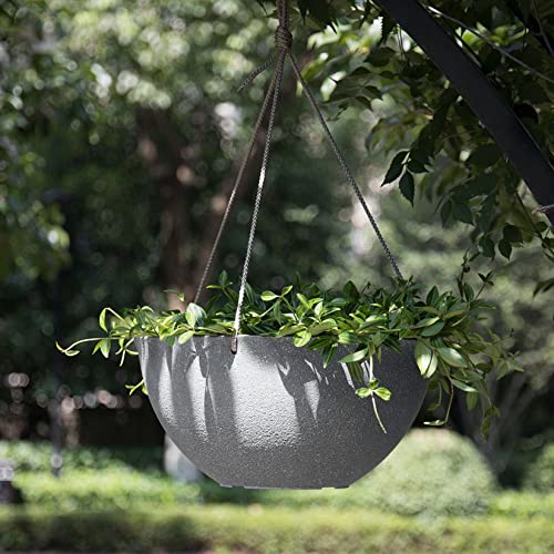 Hanging Planter Baskets for Outdoor Plants (2 Count)