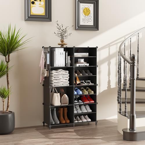 Closet Organizer 8 Cube Closet Storage Shelves (8 Cubes)