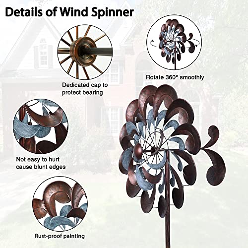 Wind Spinners for Yard and Garden Large
