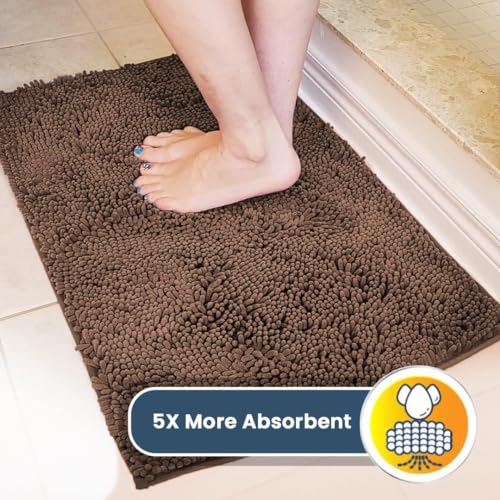 4 Piece Brown Medium 30"X19" AS (4 Count)