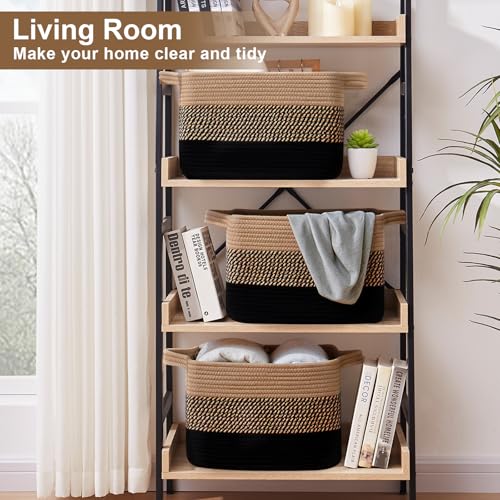 Storage Basket for Organizing 3 Pack (3 Count)