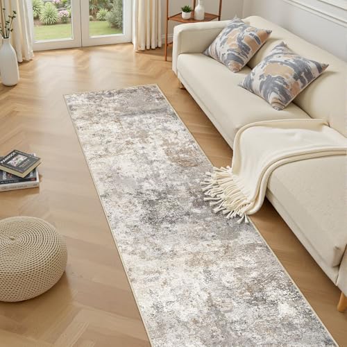 2x10 Washable Runner Rug for Hallway (24 Count)