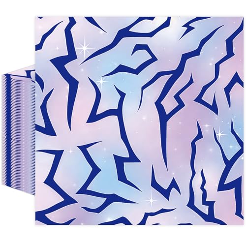 50 Pcs Purple Demon Napkins 6.5 x 6.5 inch (50 Count)