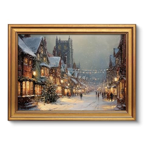 Vintage Gold Framed Wall Art for Living Room