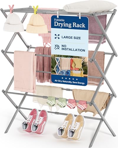 Oversize 3 Tier Clothes Drying Rack