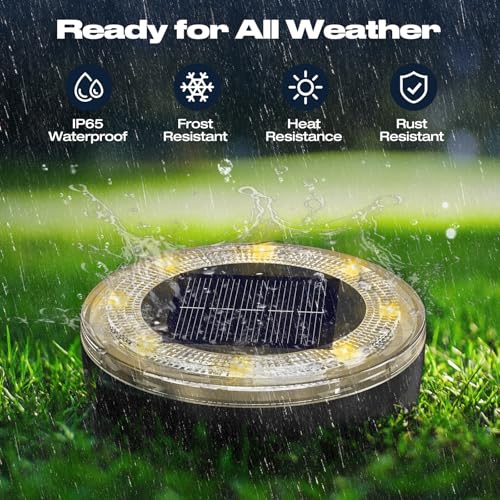 Mini Solar Ground Lights (4 Count)