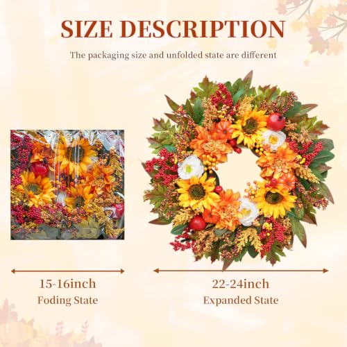 Fall Wreaths for Front Door
