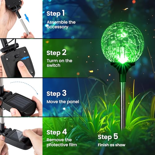 Solar Garden Lights 3 Pack (3 Count)