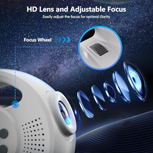 3D Galaxy Projector