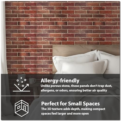 Sample 3D Faux Brick Wall Panel