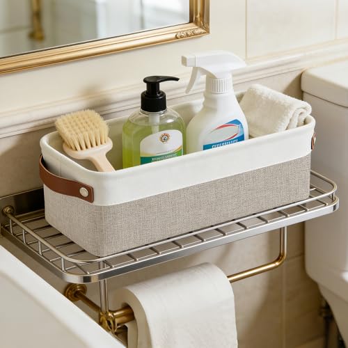 Small Fabric Storage Baskets (4 Count)