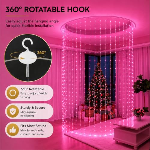 300LED Fairy Curtain Lights