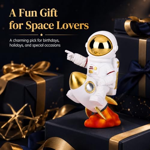 Artemis 2 Astronaut Rocket Figurines and Sculptures