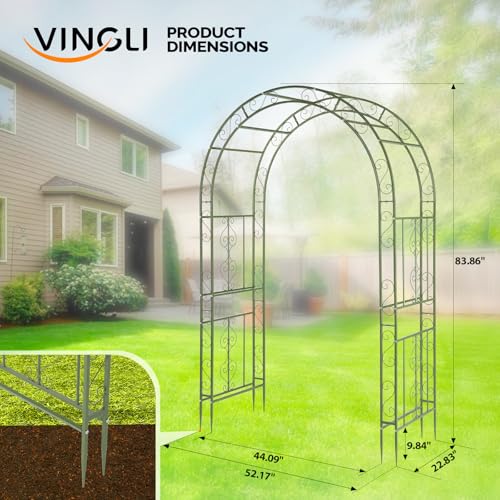 Garden Arbor Double Layer Arch Archway for Wedding Ceremony Party