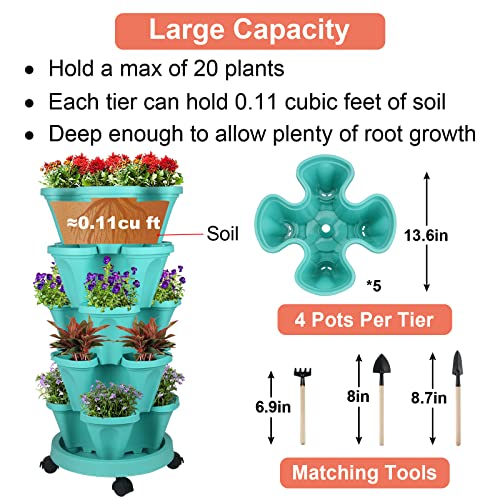 Vertical Planter Tower (2 Count)