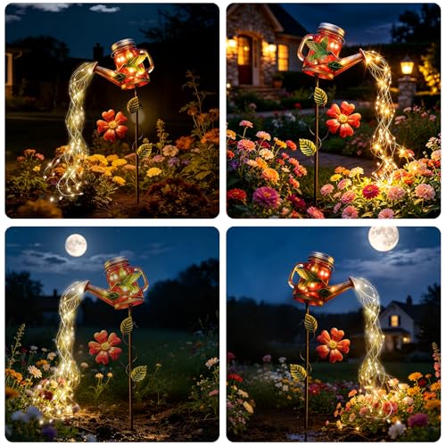 Solar Watering Can Light