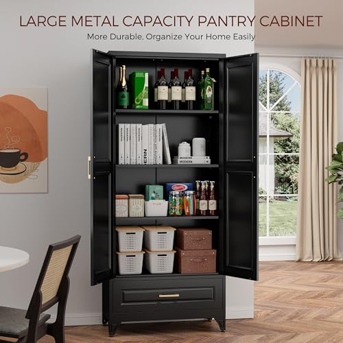 75" Kitchen Pantry Cabinet