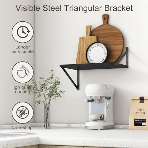 10 Inch Deep Floating Shelves (2 Count)