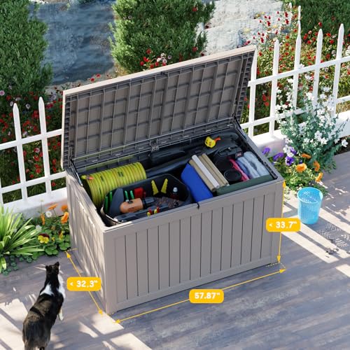 280 Gallon Resin Deck Box