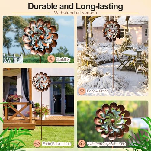 Wind Spinners for Yard and Garden Large