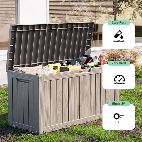 75 Gallon Resin Deck Box