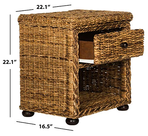 Home Collection Magi Tropical Natural Brown Rattan Solid Wood 1