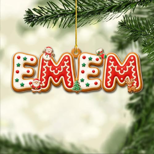 Personalized Letter Ornament