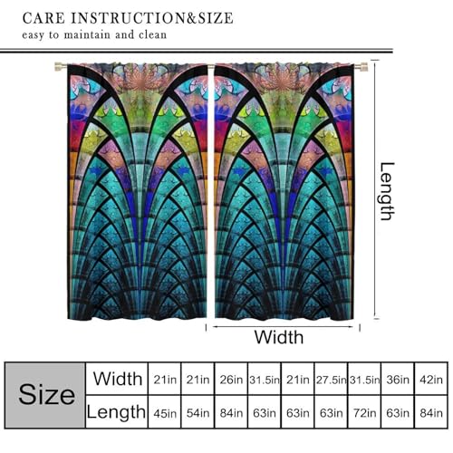 Stained Glass Curtains