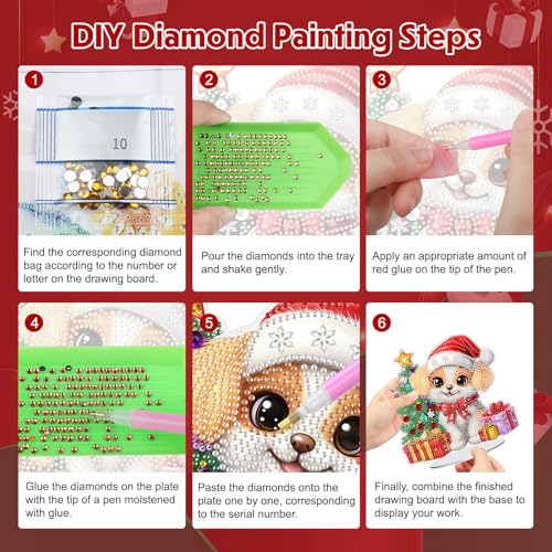 Christmas Diamond Art Tabletop Kits