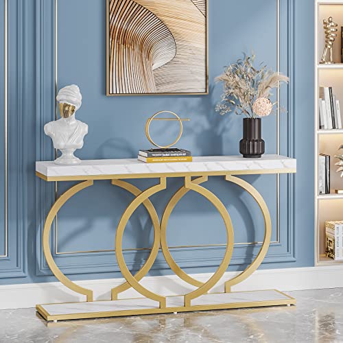 Gold Console Table