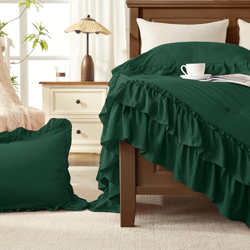 Ruffle Oversized Queen Comforter Set