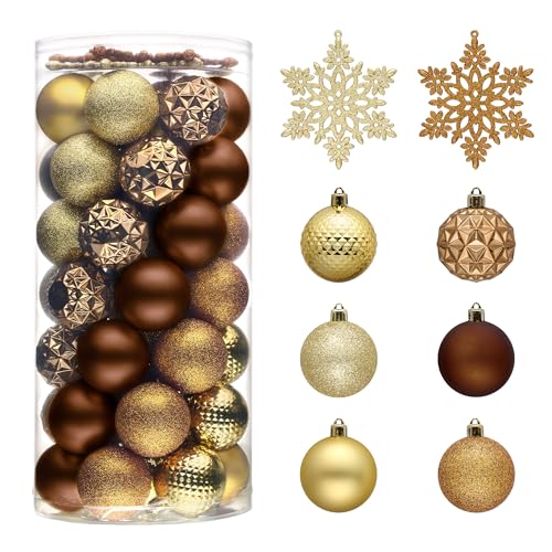 Christmas Tree Decorations Ornament Set (50 Count)