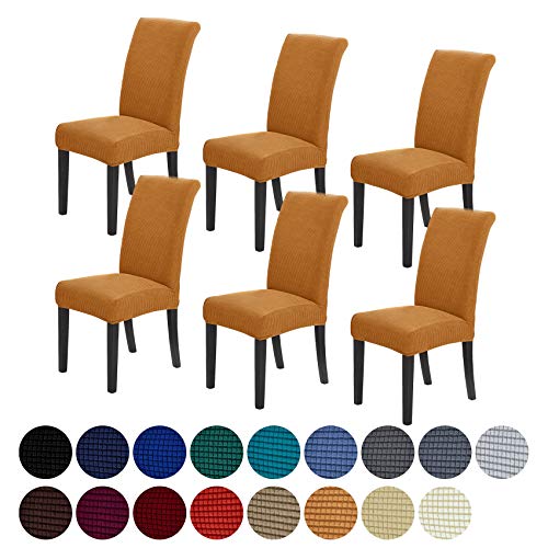 Stretch Chair Covers for Dining Room Set of 6