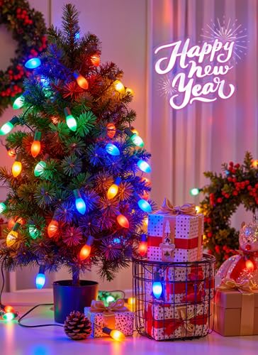 200Ft Christmas Lights Outdoor (200 Count)