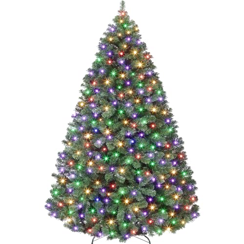 7.5ft Prelit Fraser Fir Wide Artificial Christmas Tree w